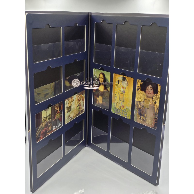 Coin Card Album for 1/1000 Oz Gold Coins in Cards Horizontal + Vertical GOLD AND SILVER BULLION