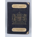 CYPRUS 1934 ISSUE BRITISH ADMINISTRATION PASSPORT CANCELLED ANTIQUES & OTHER COLLECTIBLES