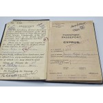 CYPRUS 1934 ISSUE BRITISH ADMINISTRATION PASSPORT CANCELLED ANTIQUES & OTHER COLLECTIBLES