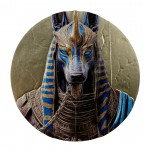 ANUBIS Egyptian Heritage 2 Oz Silver Coin Liberia 2025 GOLD AND SILVER BULLION