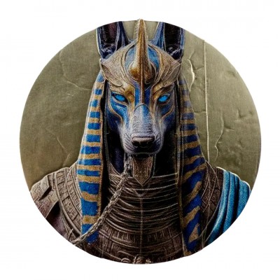 ANUBIS Egyptian Heritage 2 Oz Silver Coin Liberia 2025