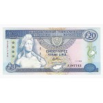 CYPRUS 20 POUNDS 1992 BANKNOTE GEM UNC p56a WORLD BANKNOTES