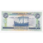 CYPRUS 20 POUNDS 1992 BANKNOTE GEM UNC p56a WORLD BANKNOTES