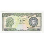 CYPRUS 10 Pounds banknote 1994 UNC p55d WORLD BANKNOTES