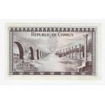 CYPRUS 1 POUND BANKNOTE 1961 CRISP UNC p39a WORLD BANKNOTES