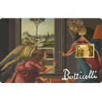 Botticelli Cestello Annunciation 1/1000 Oz Gold Coin 3000 Francs Chad 2024 GOLD AND SILVER BULLION