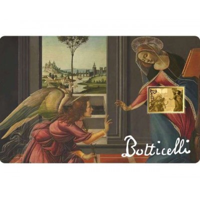 Botticelli Cestello Annunciation 1/1000 Oz Gold Coin 3000 Francs Chad 2024