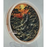 Ancient Warriors Samurai 5 oz Colorized Copper 999 Coin GOLD AND SILVER BULLION