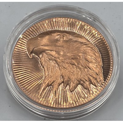 SCOTTSDALE EAGLE STACKER 1 Oz Copper Round