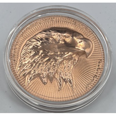SCOTTSDALE EAGLE STACKER 1 Oz Copper Round