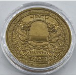 HANNYA Samurai 1 Oz Copper Round Italy 2026 GOLD AND SILVER BULLION