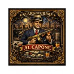 AL CAPONE Stars of Crime 5 Oz 999 Copper Bar 2026 GOLD AND SILVER BULLION