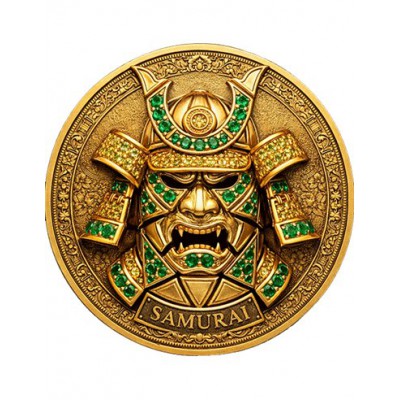 HANNYA Samurai 1 Oz Copper Round Italy 2026