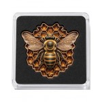 HONEY QUEEN BEE Shaped 1 Oz 999 Copper Medal 2026 GOLD AND SILVER BULLION
