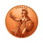 ITALIA First Bullion1 Oz Copper Round Italy 2026 GOLD AND SILVER BULLION