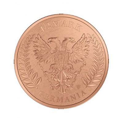 LADY GERMANIA 1/2 Oz Copper Round Germania 2026