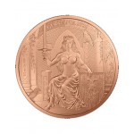 LADY GERMANIA 1/2 Oz Copper Round Germania 2026 GOLD AND SILVER BULLION