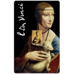 Da Vinci Lady with an Ermine 1/1000 Oz Gold Coin 3000 Francs Chad 2024 GOLD AND SILVER BULLION
