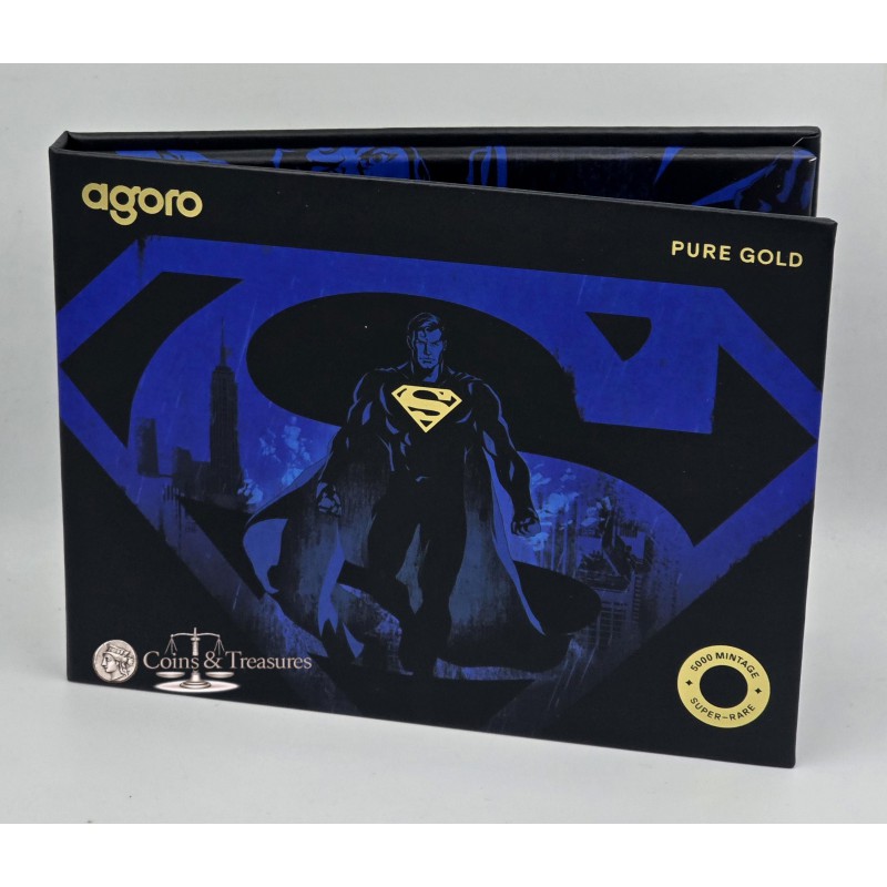 Niue 2026 Superman 0,1 gr Fractional Pure Gold 999.9 sealed GOLD AND SILVER BULLION