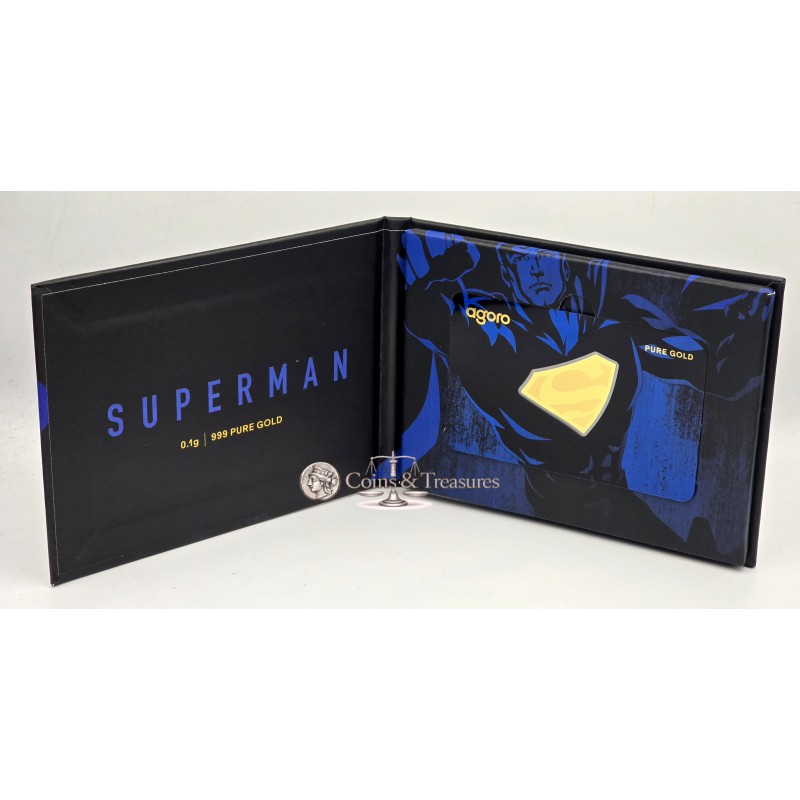 Niue 2026 Superman 0,1 gr Fractional Pure Gold 999.9 sealed GOLD AND SILVER BULLION