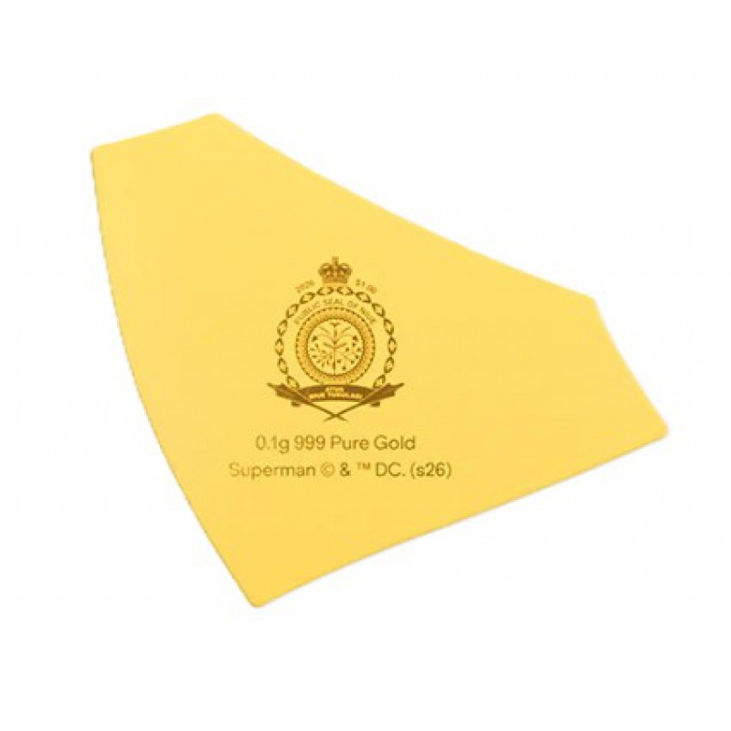 Niue 2026 Superman 0,1 gr Fractional Pure Gold 999.9 sealed GOLD AND SILVER BULLION