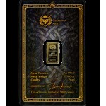 Gods of Germania Odin 1/100 oz Pure Gold bar 999.9 sealed in Blister pack GOLD AND SILVER BULLION