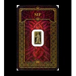 Gods of Germania Sif 1/100 oz Pure Gold bar 999.9 GOLD AND SILVER BULLION