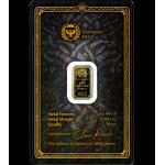 Gods of Germania Thor 1/100 oz Pure Gold bar 999.9 GOLD AND SILVER BULLION