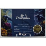 Dolphin Fish 1/1000 Oz Gold coin coin medal 999 GOLD AND SILVER BULLION