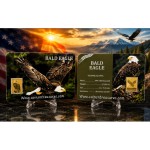 Bald American Eagle 1/1000 Oz Gold Coin in Card GOLD AND SILVER BULLION