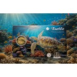 Sea Turtle 1/1000 Oz Gold coin medal 999 GOLD AND SILVER BULLION