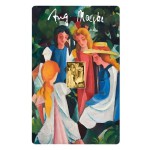August Macke Four Girls 1/1000 Oz Gold Coin Chad GOLD AND SILVER BULLION
