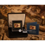 Michelangelo Separation of land from sea 1/200 Oz Gold .999 coin