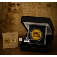 Da Vinci Last Supper 1/200 Oz Gold .999 coin