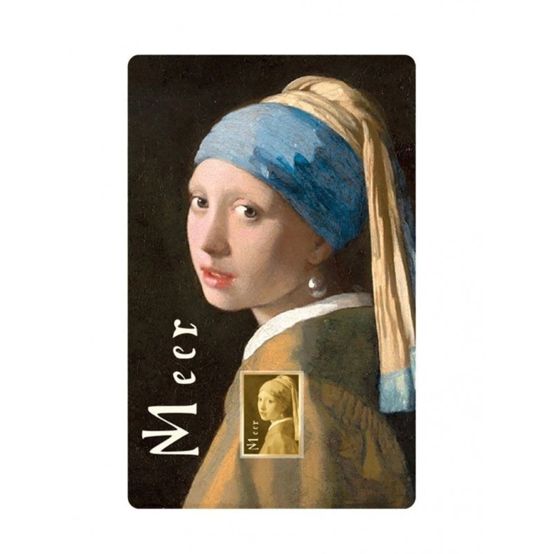 Vermeer Girl with a Pearl Earring 1/1000 Oz Gold Coin 3000 Francs Chad 2024 GOLD AND SILVER BULLION