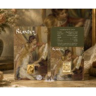 Renoir Young Girls at the Piano 1/1000 Oz Gold Coin 3000 Francs Chad 2024