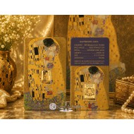 Gustav Klimt The Kiss 1/1000 Oz Gold Coin 3000 Francs Chad 2024