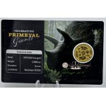 Triceratops Dinosaur Primeval Giants 1/1000 Oz Gold Coin GOLD AND SILVER BULLION