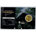 Brachiosaurus Dinosaur Primeval Giants 1/1000 Oz Gold Coin GOLD AND SILVER BULLION