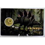 Stegosaurus Dinosaur Primeval Giants 1/1000 Oz Gold Coin GOLD AND SILVER BULLION