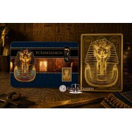 TUTANCHAMUN 1/1000 Oz .999 Gold in Coin card 
