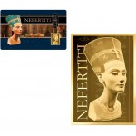 NEFERTITI 1/1000 Oz .999 Gold in Coin card  GOLD AND SILVER BULLION