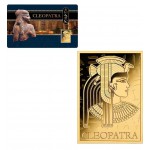 CLEOPATRA 1/1000 Oz .999 Gold in Coin card 3000 Francs Chad 2024 GOLD AND SILVER BULLION