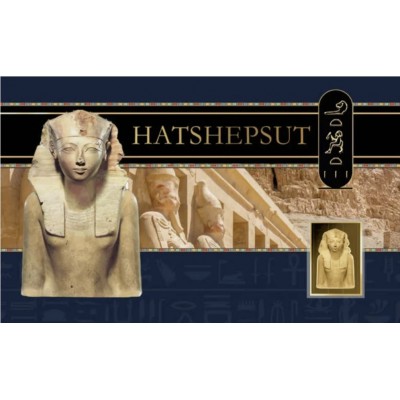 Hatshepsut 1/1000 Oz .999 Gold in Coin card 