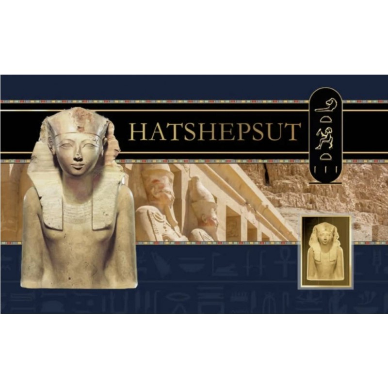 Hatshepsut 1/1000 Oz .999 Gold in Coin card 3000 Francs Chad GOLD AND SILVER BULLION