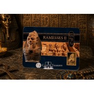 Ramesses II 1/1000 Oz .999 Gold in Coin card 3000 Francs Chad