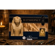 Hatshepsut 1/1000 Oz .999 Gold in Coin card 