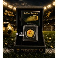 Spain Golden Football 1/1000 Oz Gold Coin