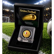 Italy Golden Football 1/1000 Oz Gold Coin