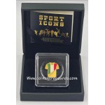 Italy Golden Football Jersey 1/1000 Oz Gold Coin GOLD AND SILVER BULLION
